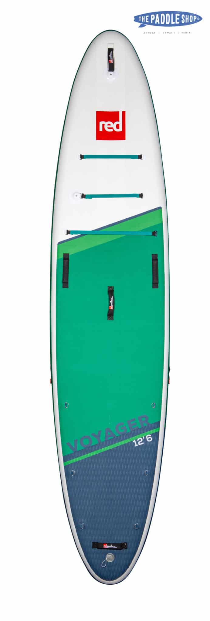 Red paddle voyager 12'6 face