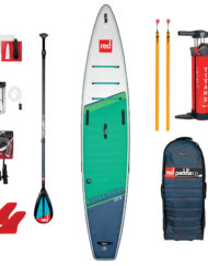 pack red paddle 13'2 voyager avec pagaie carbon 50 Nylon