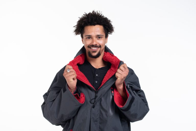 Red Original Pro Change Robe grise manches longues – Image 17