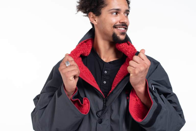 Red Original Pro Change Robe grise manches longues – Image 18