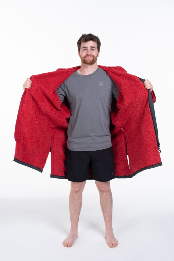 Red Original Pro Change Robe grise manches longues – Image 27