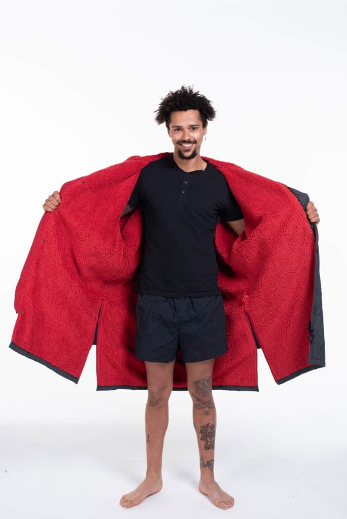 Red Original Pro Change Robe grise manches longues – Image 8