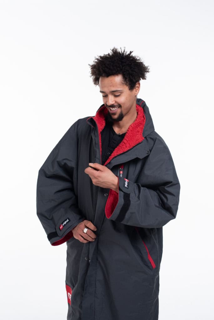 Red Original Pro Change Robe grise manches longues – Image 9