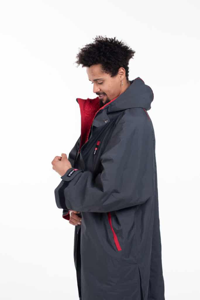 Red Original Pro Change Robe grise manches longues – Image 10