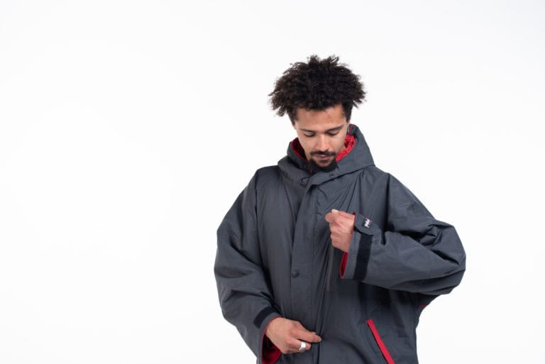 Red Original Pro Change Robe grise manches longues – Image 13