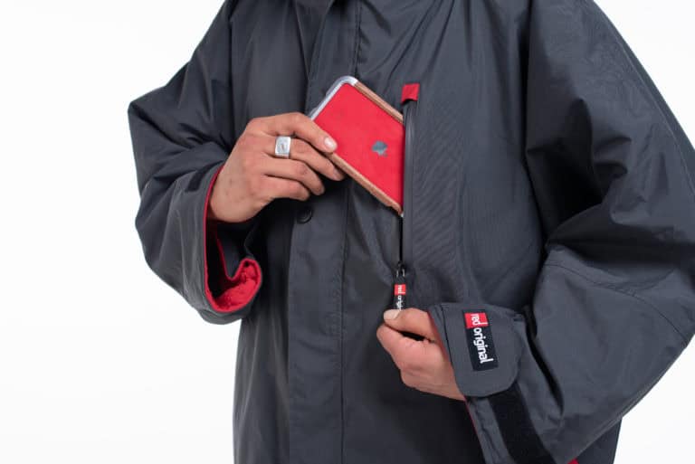 Red Original Pro Change Robe grise manches longues – Image 14