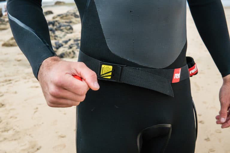 quick release waist belt leash ceinture de sécurité