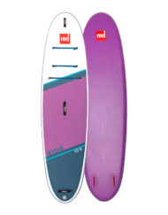 Red paddle 10'6 purple
