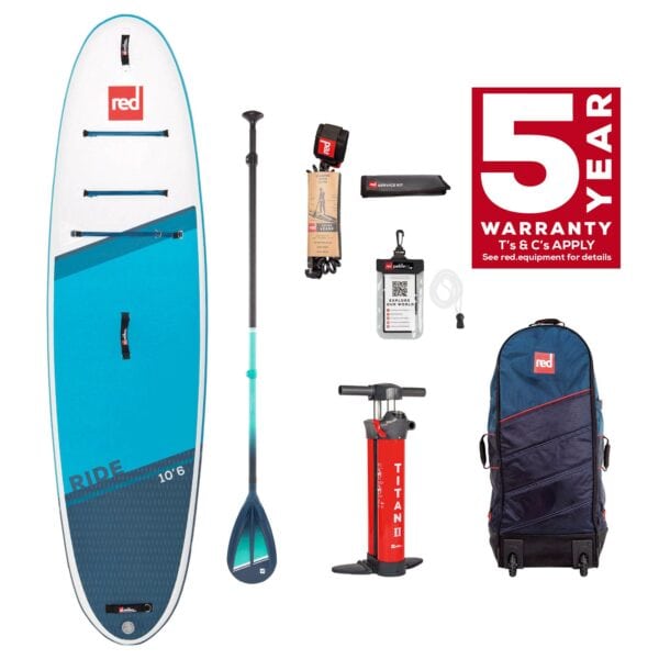 red paddle 10'6 ride pack Cruiser tough