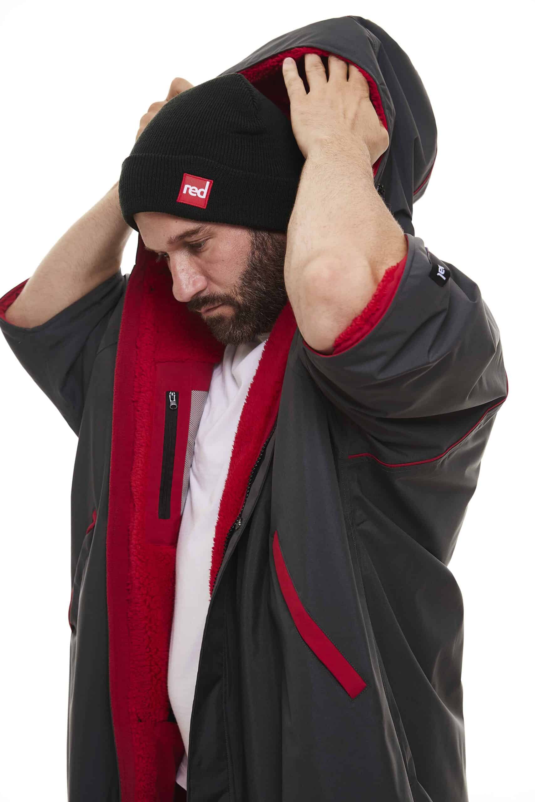 Voyager beanie charcoal - bonnet red Paddle voyager
