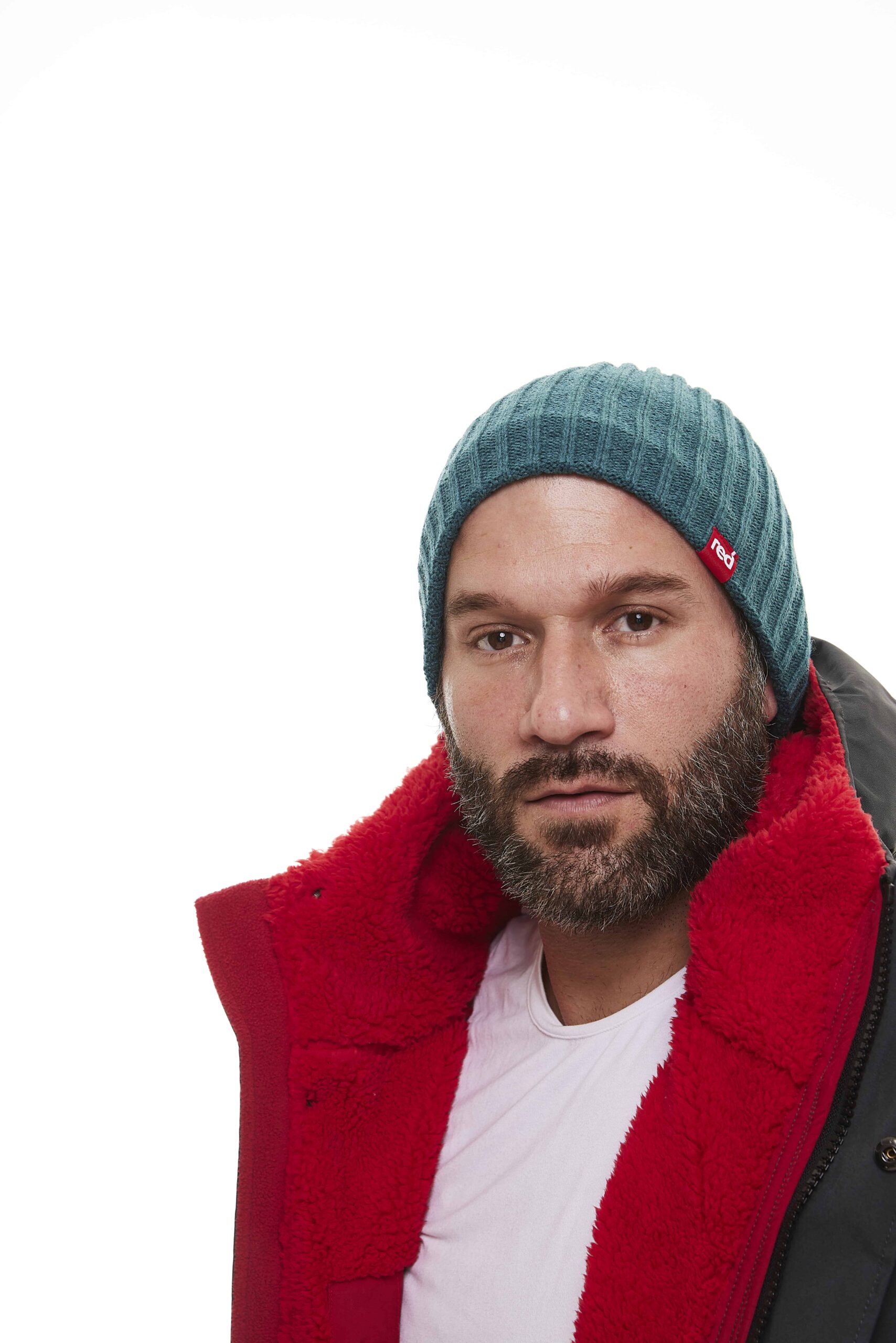 Roam beanie teal - bonnet red Paddle roam bleu – Image 4