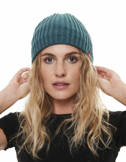 roam beanie teal