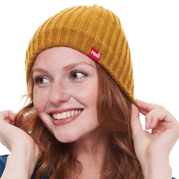 Roam beanie mustard - bonnet red Paddle roam moutarde – Image 6