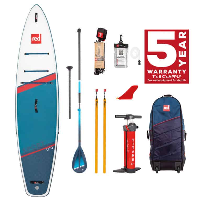 Pack Red Paddle 11' Sport 2022 pagaie Hybrid Tough