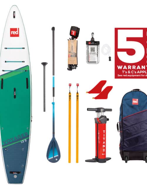Pack Hybrid Tough Red Paddle 13'2 voyager 2022