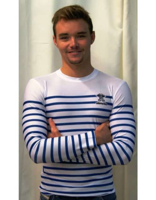 Lycra manches longues marinière Surfpistols