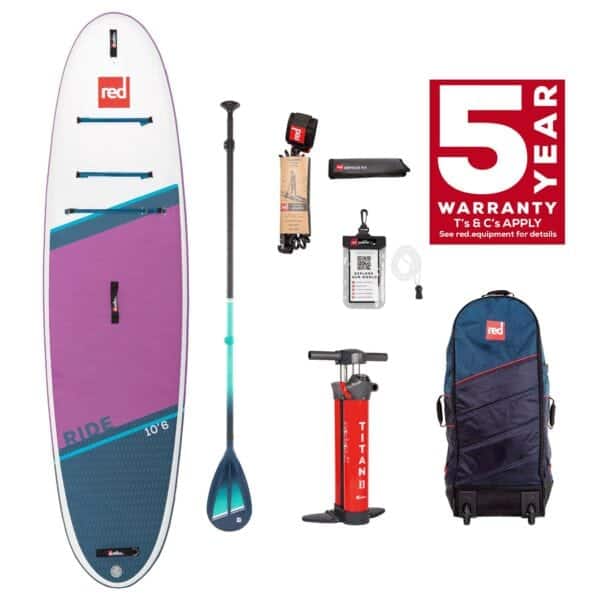 Red Paddle 10'6 Ride SE package Cruiser Tough