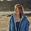 Red Original Parka revolution 3 et 1 femme bleue