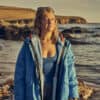 Red Original Parka revolution 3 et 1 femme bleue