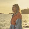 Red Original Parka revolution 3 et 1 femme bleue