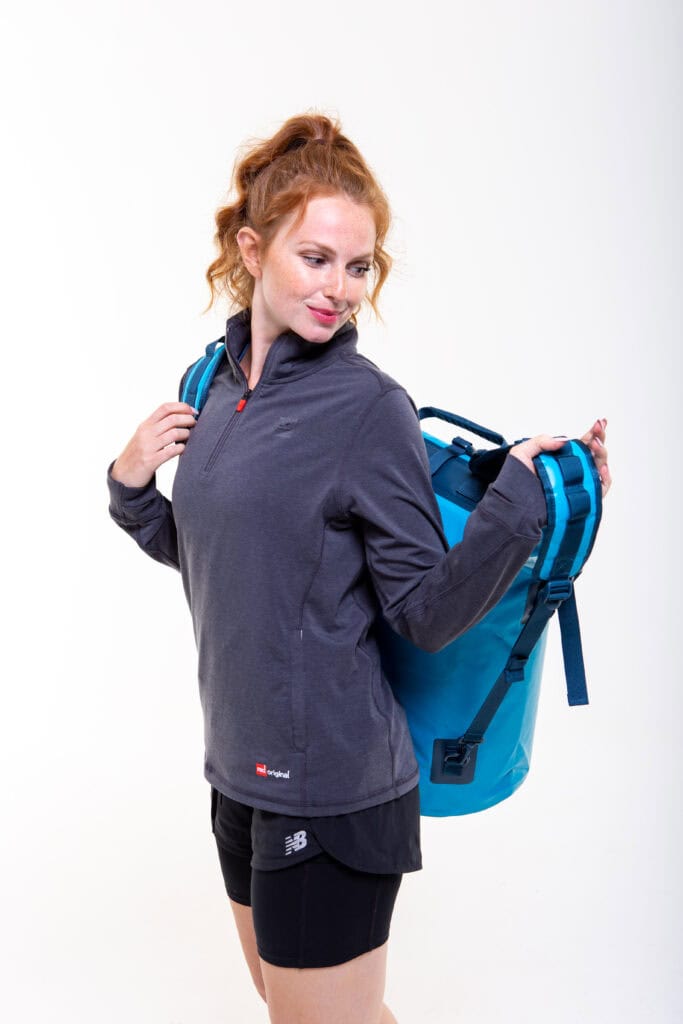 Roll top Dry Bag Ride Blue