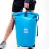 Waterproof Roll Top Dry Bag Backpack - Ride Blue