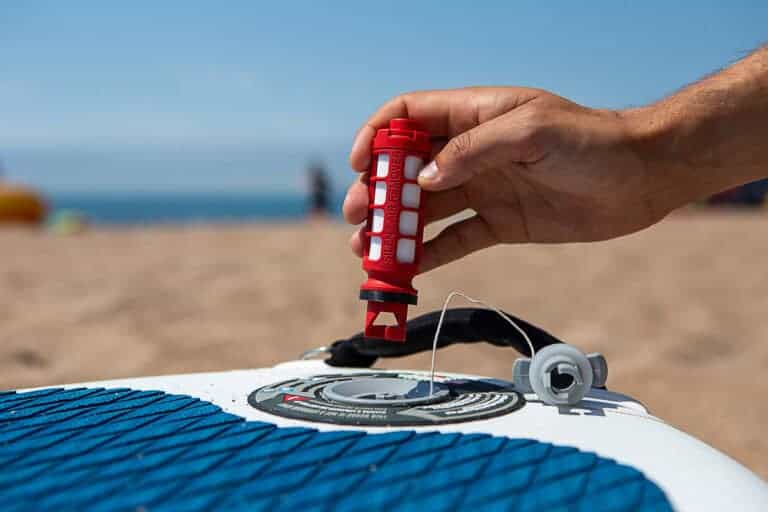 Silent air remover - reducteur bruit dégonflage paddle