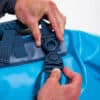 Waterproof Roll Top Dry Bag Backpack - Ride Blue