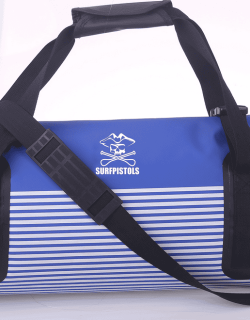 sac expedition etanche dry duffle bag marinière navy 30 L