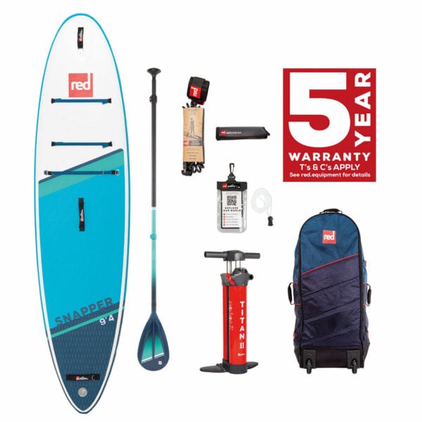 Red Paddle 9'4 snapper cruiser tough package