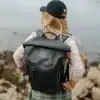 sac à dos noir étanche rolltop Red Paddle