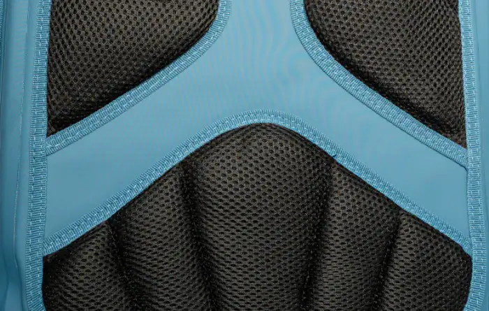 Le panneau dorsal  respirant de ce sac assure une ventilation maximale, même lors des activités intenses
