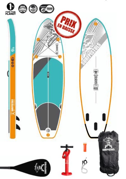 surfpistols ISUP 8'2 kids