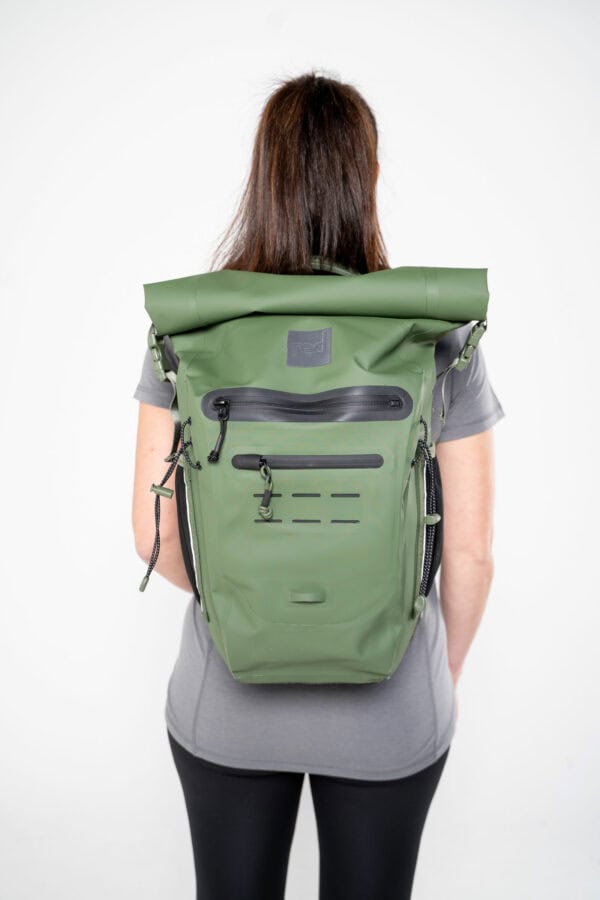Adventure Waterproof Backpack 30L - Olive Green