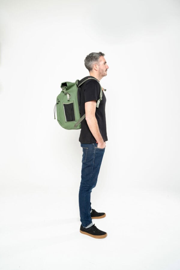 Adventure Waterproof Backpack 30L - Olive Green