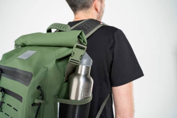 Adventure Waterproof Backpack 30L - Olive Green