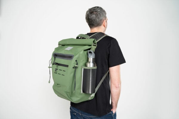 Adventure Waterproof Backpack 30L - Olive Green