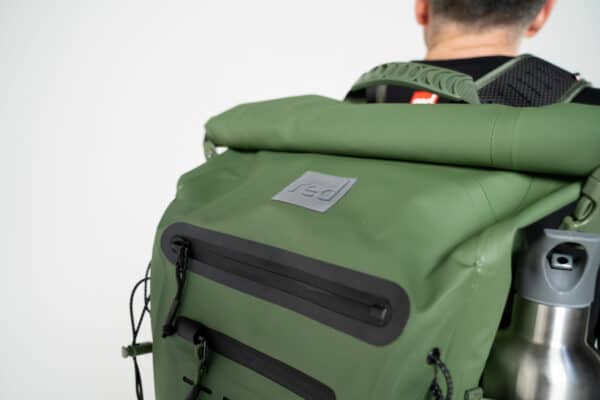 Adventure Waterproof Backpack 30L - Olive Green