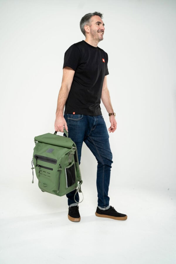Adventure Waterproof Backpack 30L - Olive Green