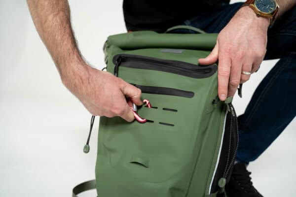 Adventure Waterproof Backpack 30L - Olive Green