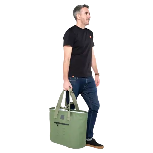 Waterproof totebag 33L Olive Green – Image 4