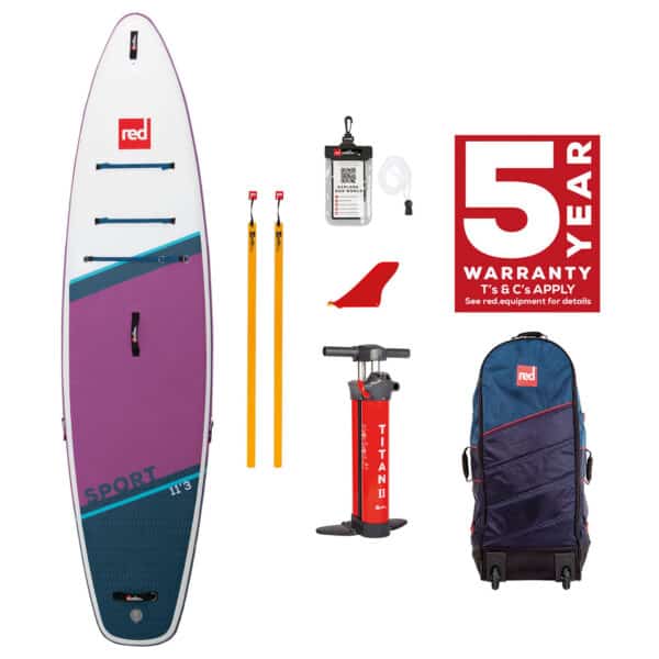 Red Paddle 11'3 sport purple