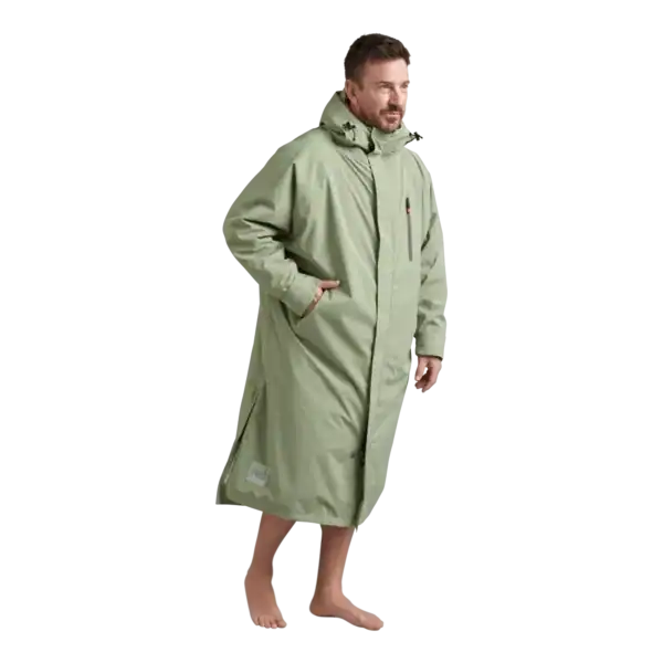 Alter Evo : la robe de change indispensable pour les sports nautiques - Homme, Vert sauge