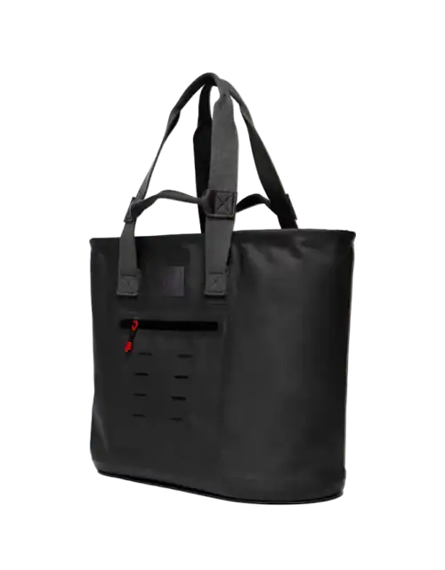 waterproof red paddle totebag noir