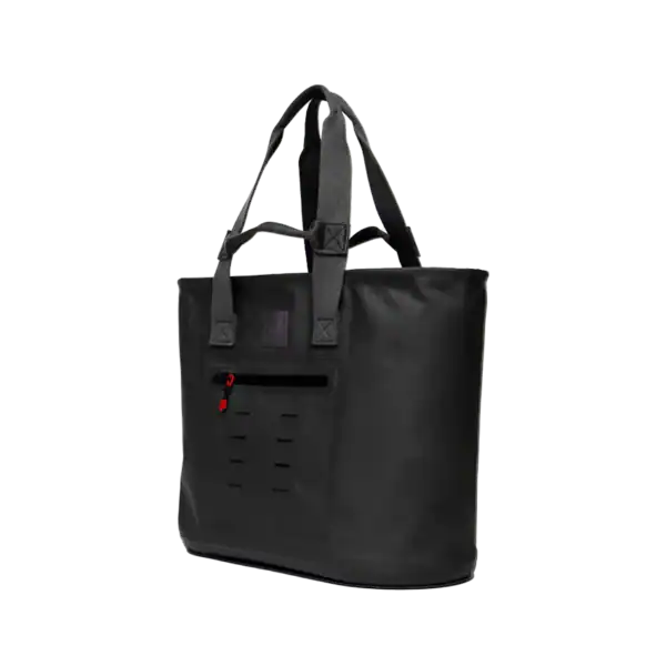 waterproof red paddle totebag noir
