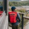 Sac à dos Red Original Adventure backpack étanche 30L rouge