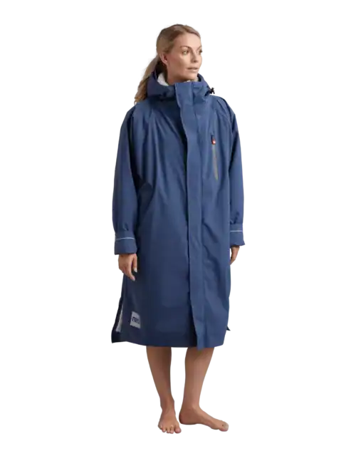 Women's Long Sleeve Waterproof Dry Changing Robe Alter Evo - Admiral Blue