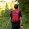 Sac à dos Red Original Adventure backpack étanche 30L rouge