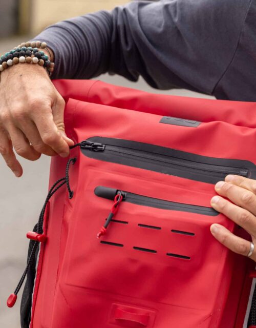 Sac à dos Red Original Adventure backpack étanche 30L rouge