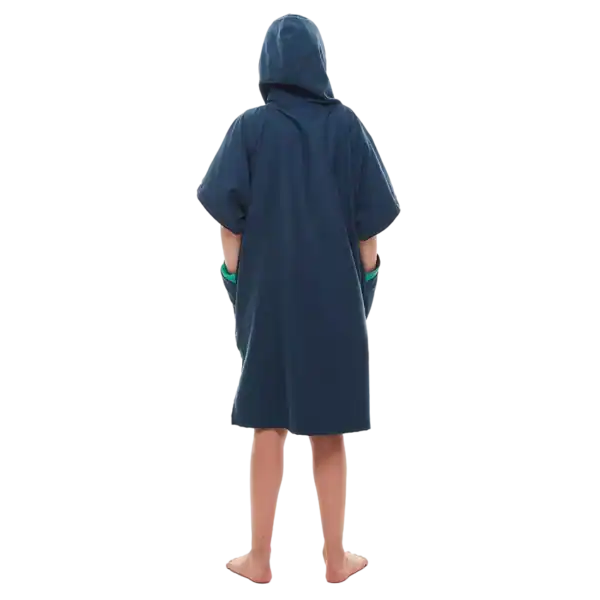 Quick Dry Change Robe Red Original Kids- Navy – Image 4